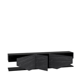 Hanah Home Soporte de TV Negro